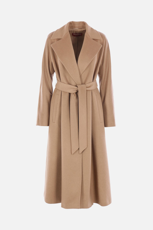 Euclide wrap coat in cashmere