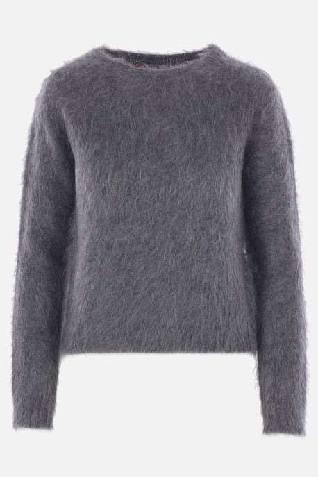 Aceto sweater in mohair and wool blend
