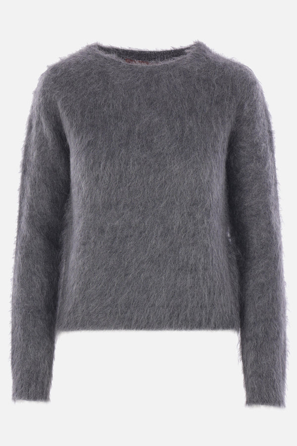 Aceto sweater in mohair and wool blend