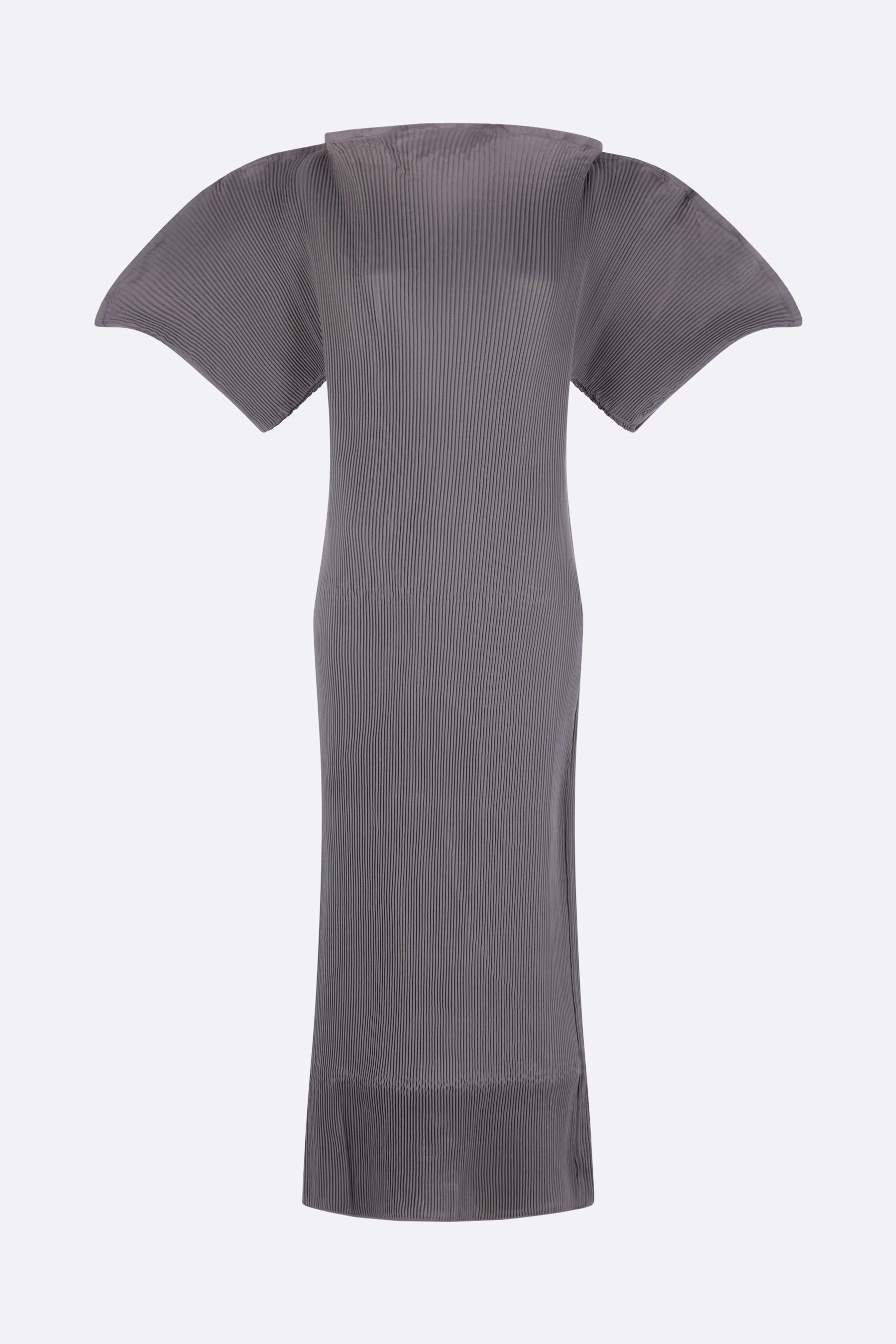 zigzag ripple midi dress