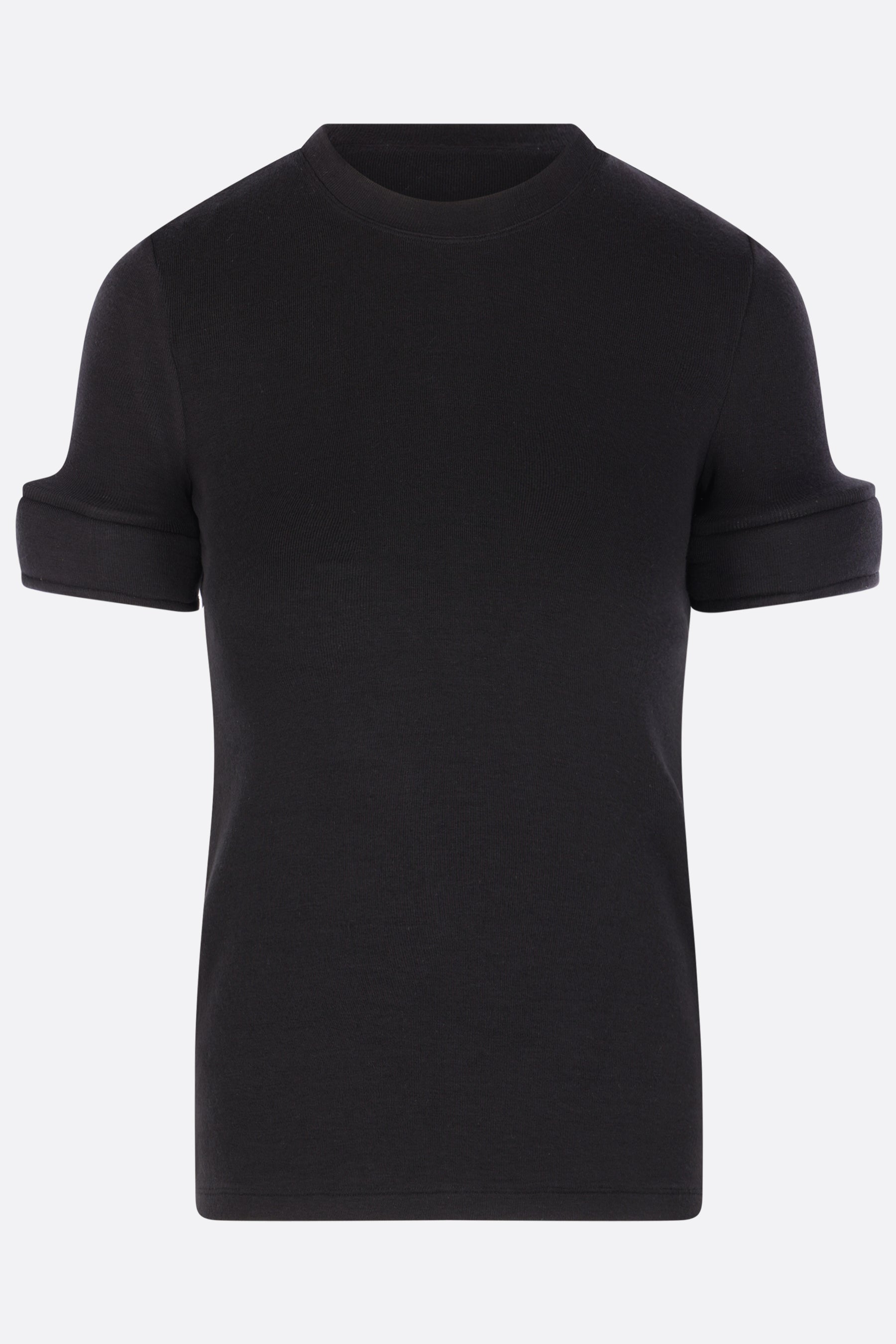 jersey t-shirt with foam cuffs