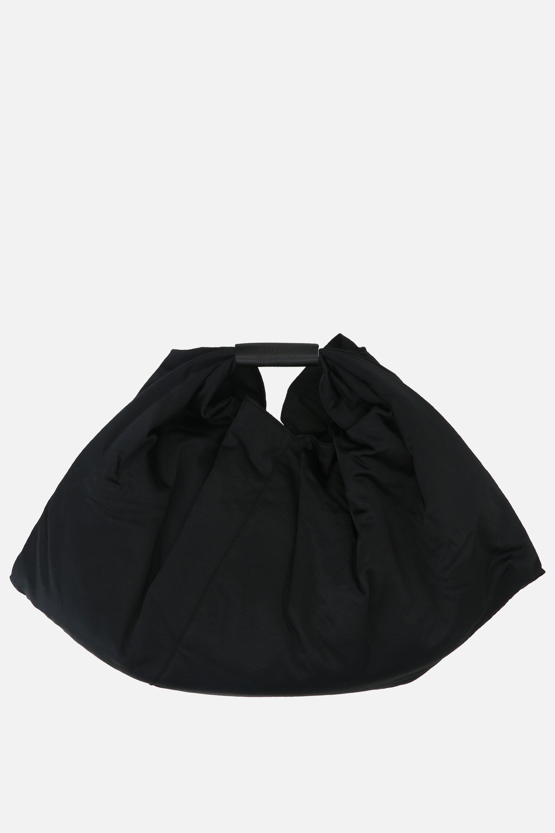 Japanese handbag in draped satin