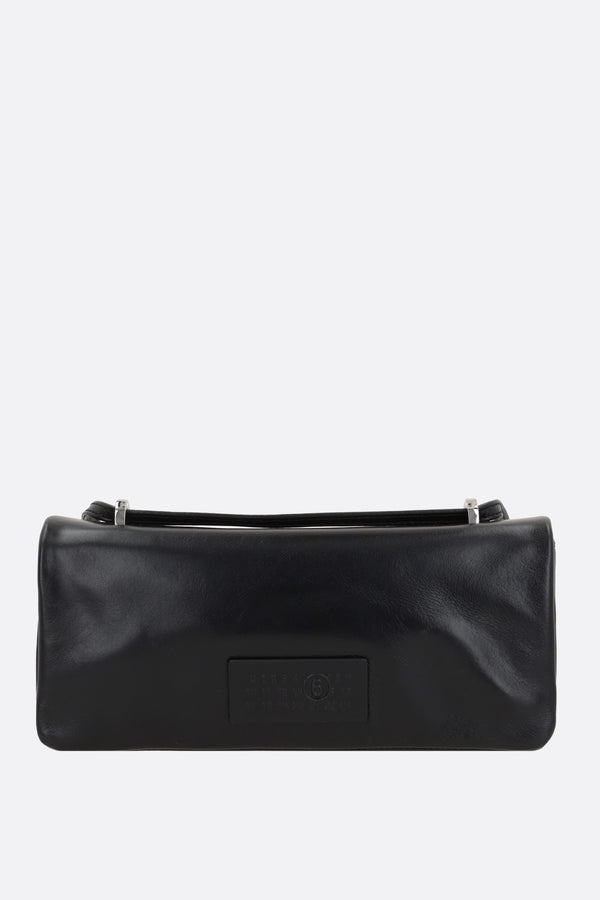 Numeric shoulder bag in glossy leather