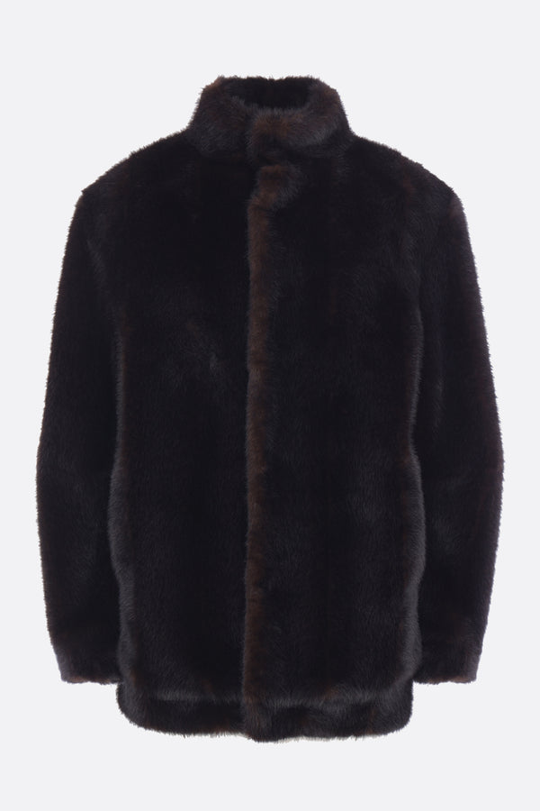 faux fur coat