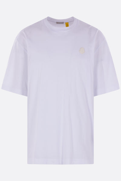 クリーニング済 MONCLER ホワイト Tシャツ Moncler T-shirt moncler genius x fragment - White | 8C00002M3265001