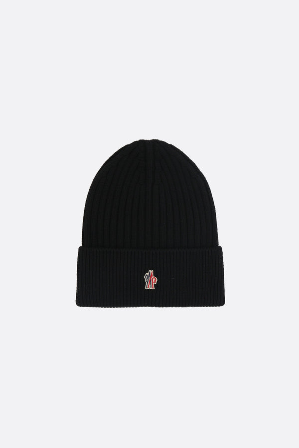 rib wool beanie