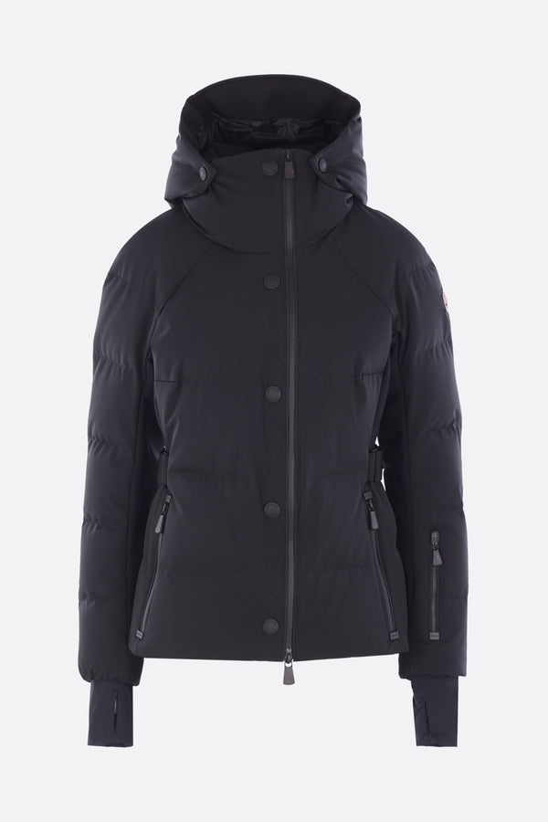 Guyane down ski jacket in stretch nylon