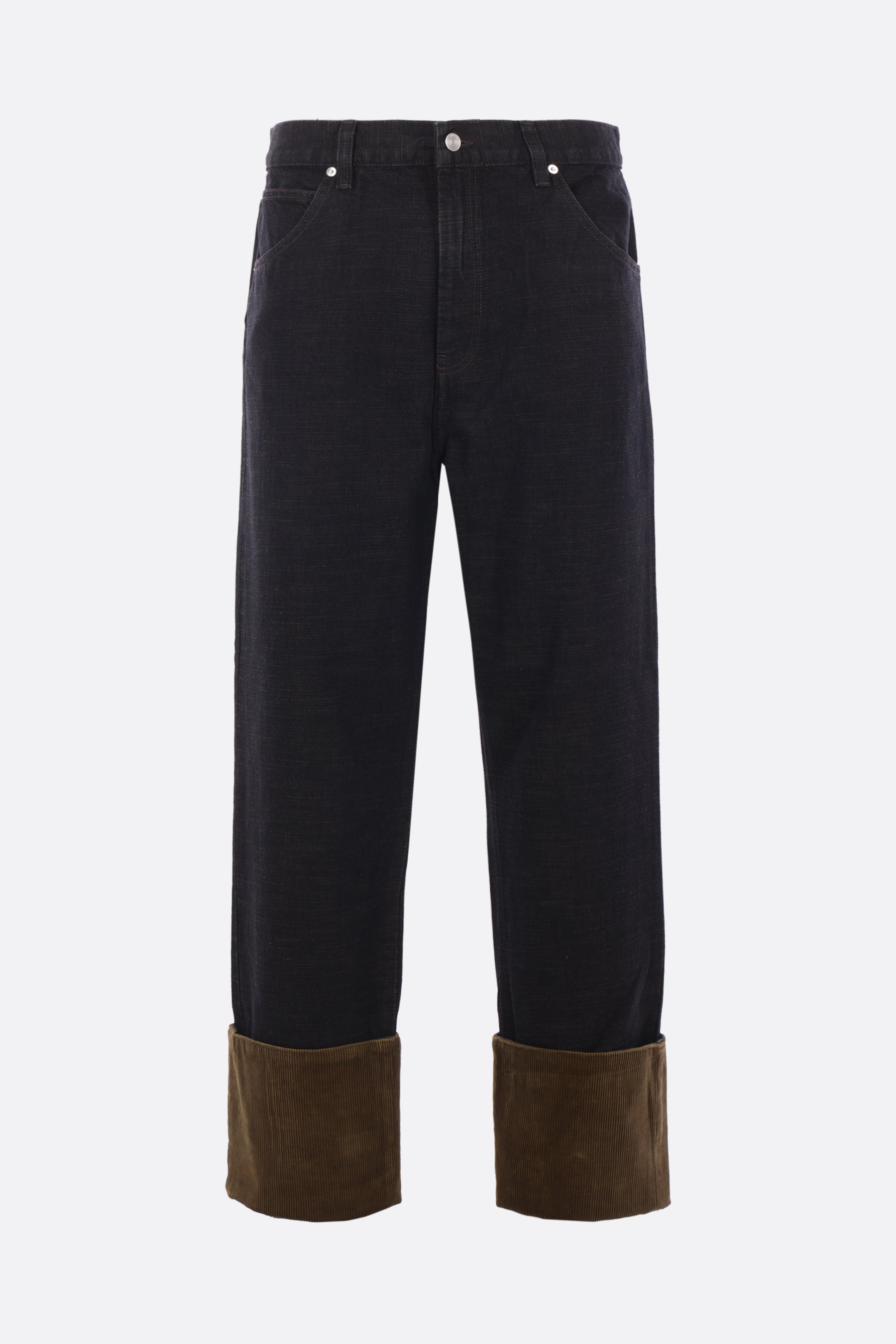 Allenby cuffed jeans in denim