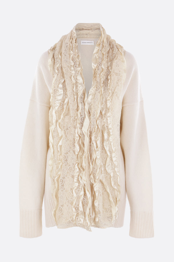 Centrino cardigan in wool and cashmere