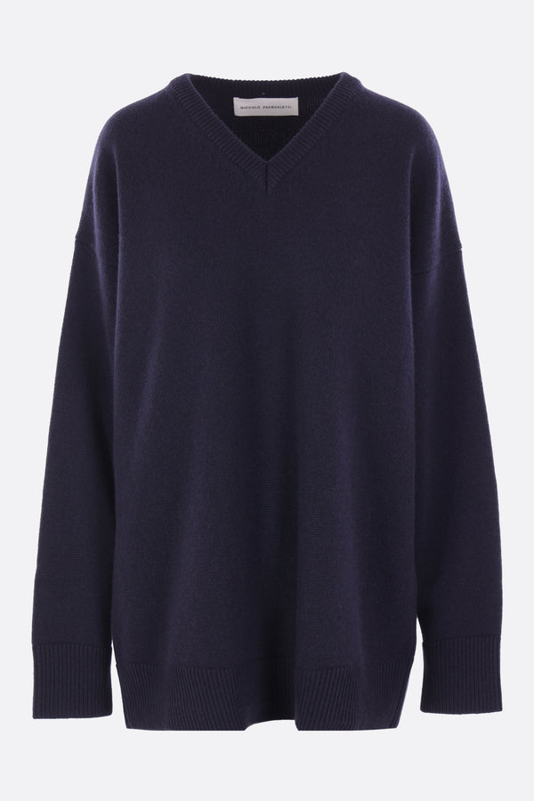 oversized sweater in cashmere