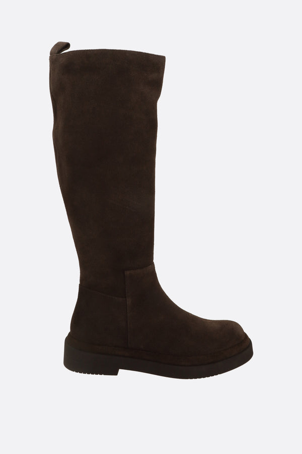 Selma boot in suede leather