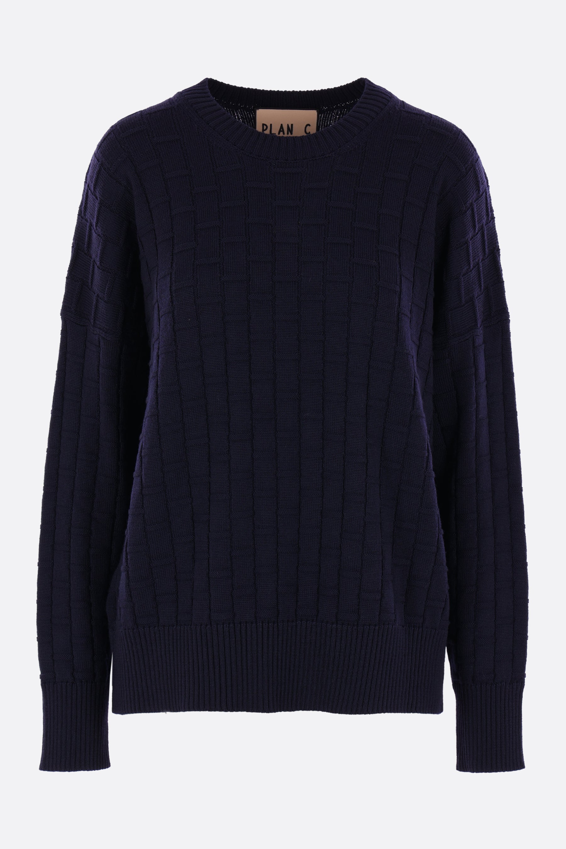 wool knit pullover
