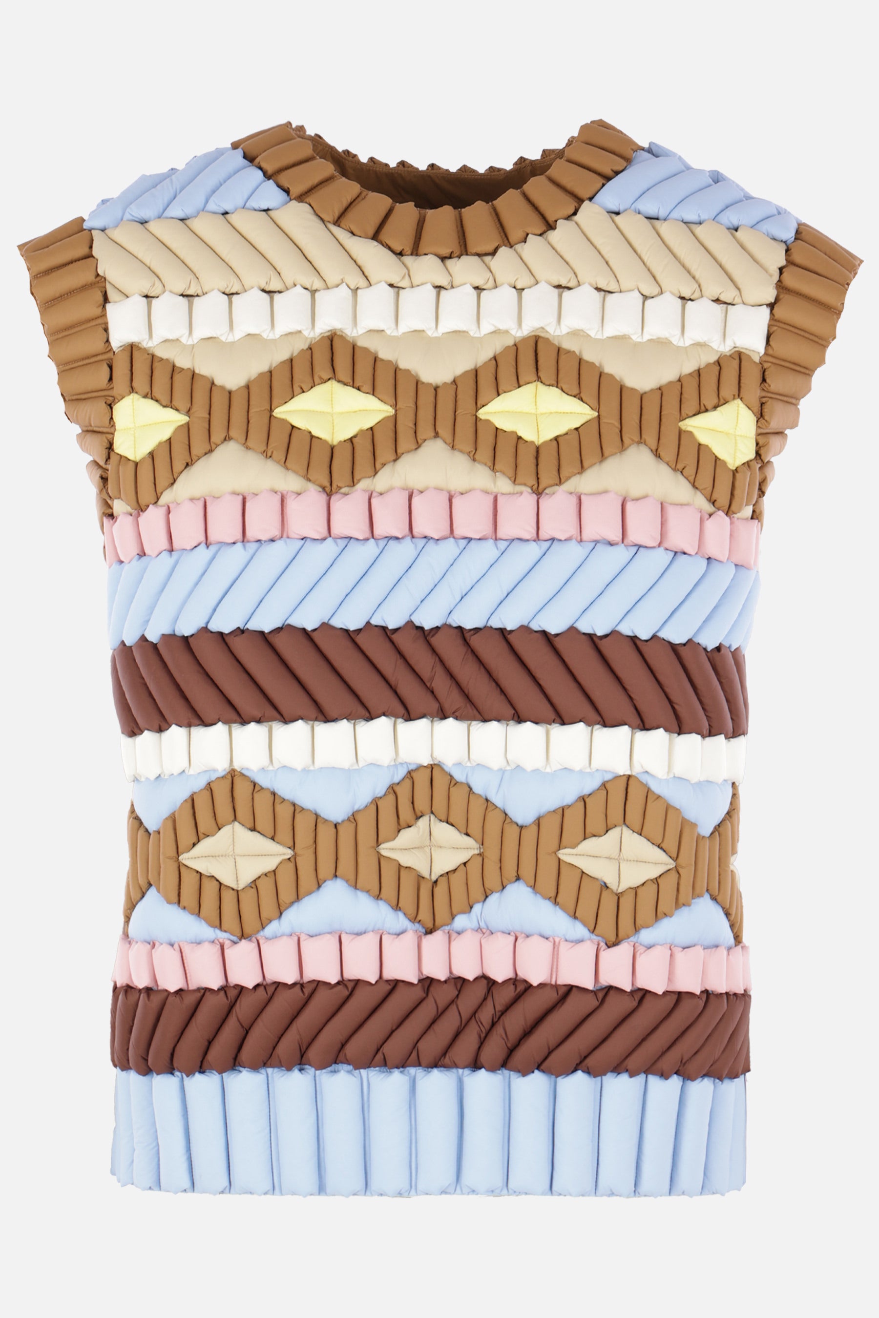 woven nylon padded vest