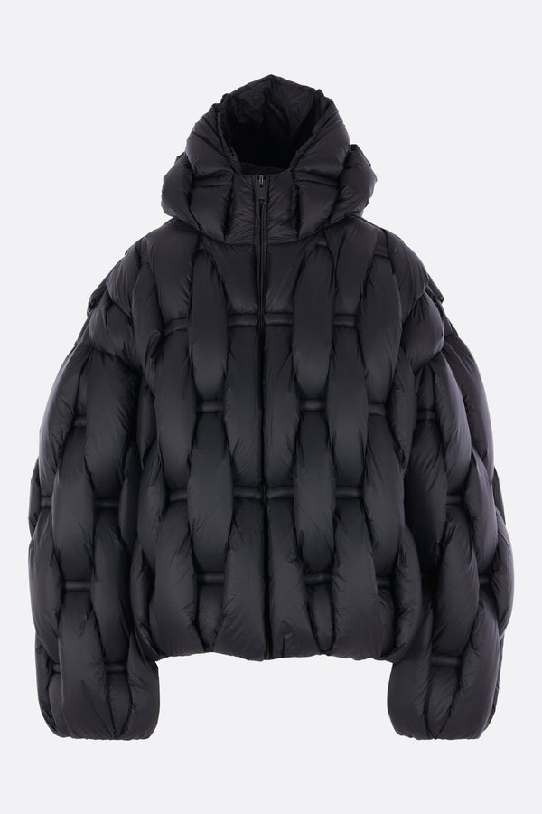 woven nylon down jacket