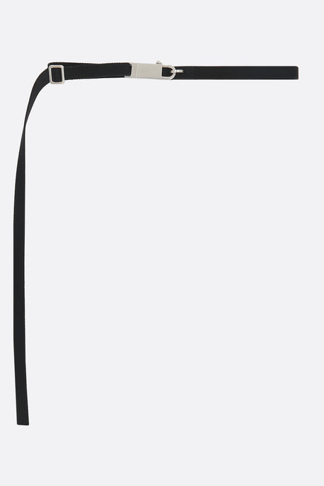 Disco thin belt in cotton webbing