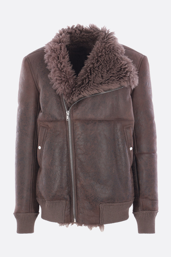 Hollywood Flight bomber jacket in shearling