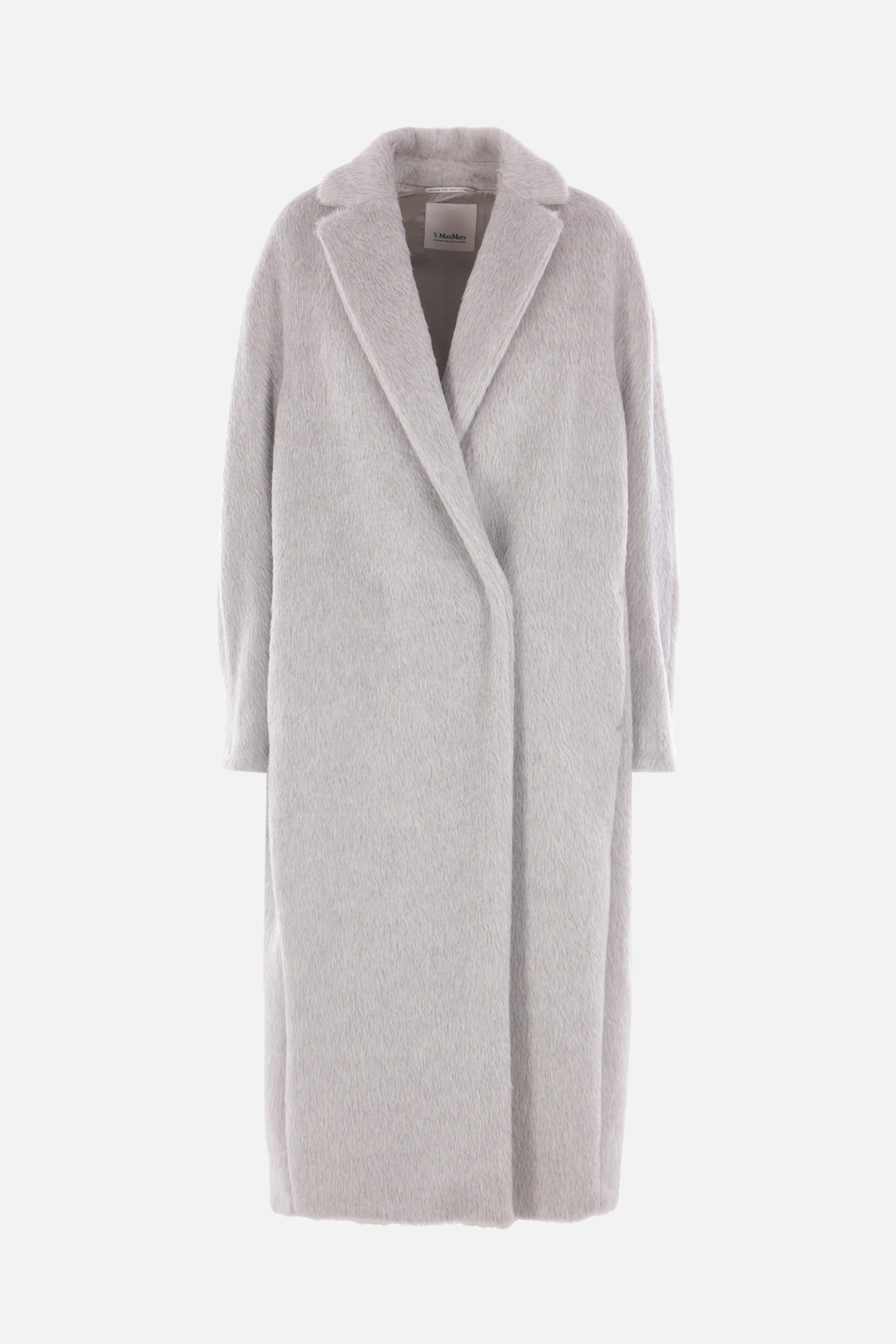 Giorgia coat in alpaca and wool blend