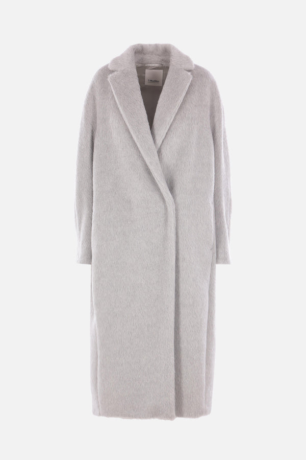 Giorgia coat in alpaca and wool blend