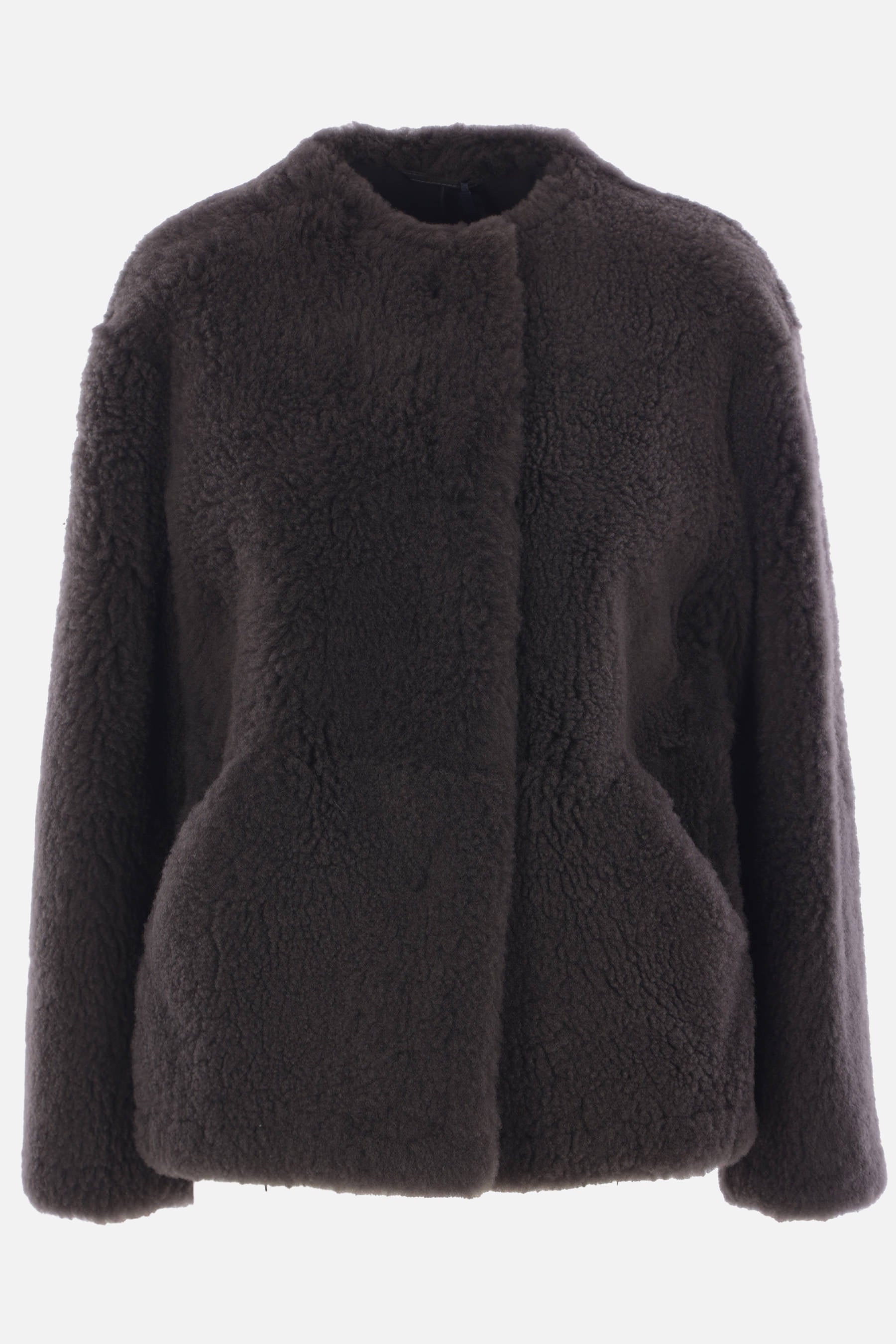 Goccia jacket in shearling