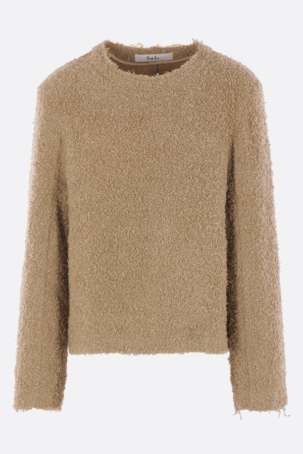 Dignan sweater in textured wool