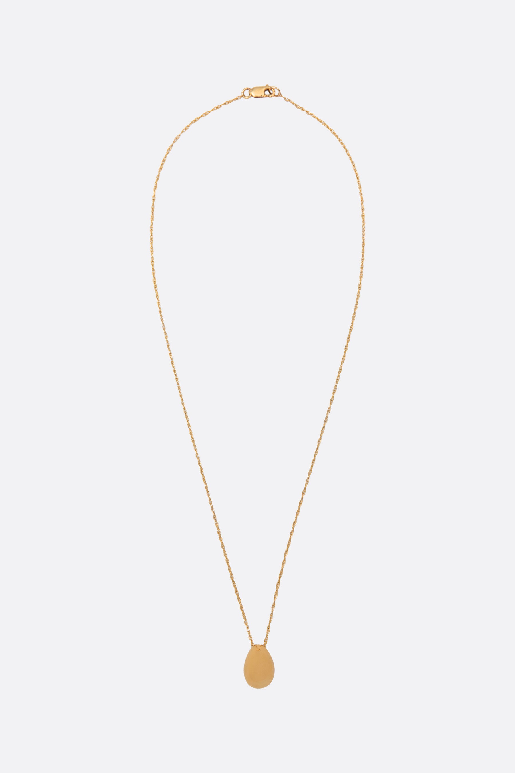 Tiny Egg Pendant necklace