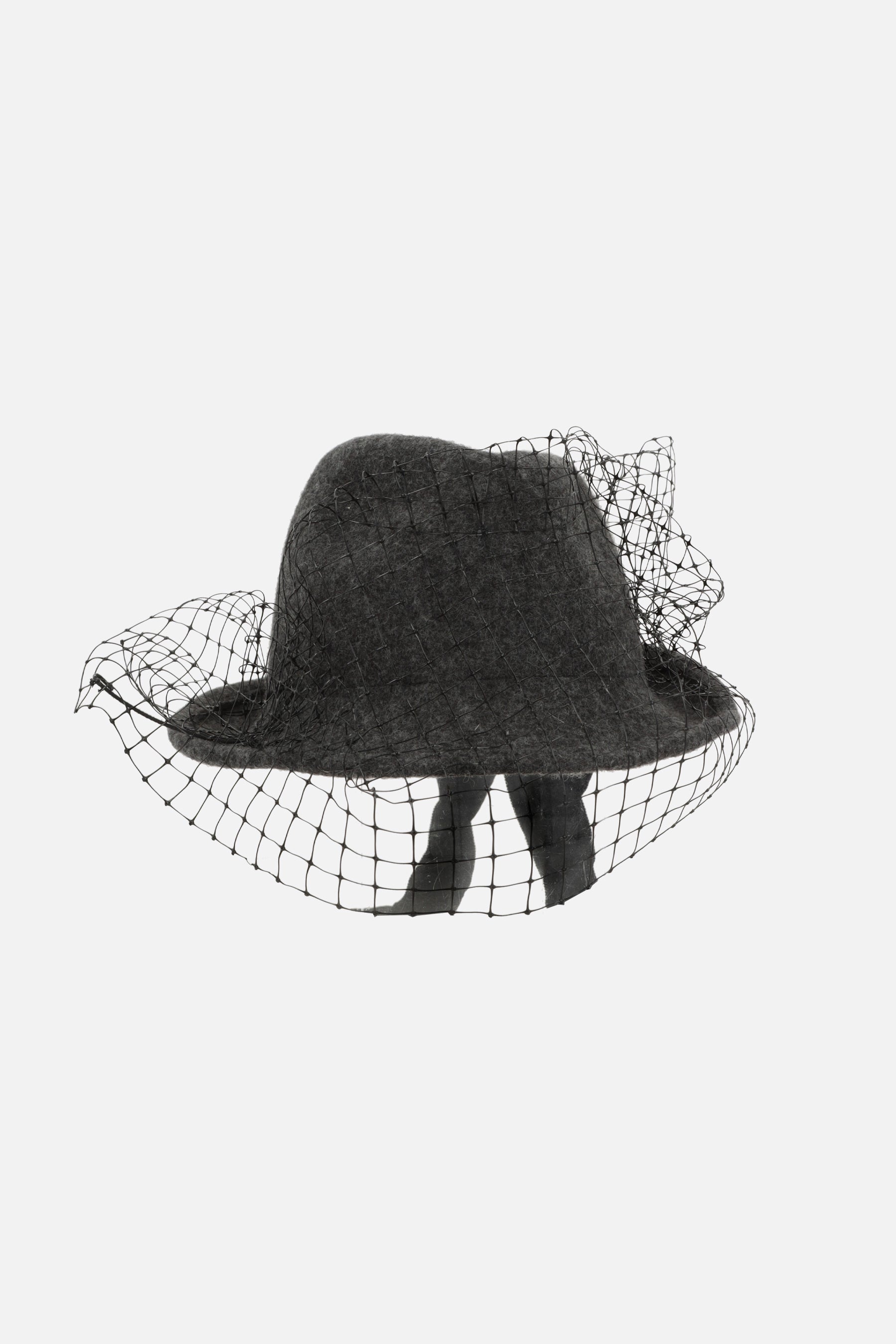 veled trilby in wool felt