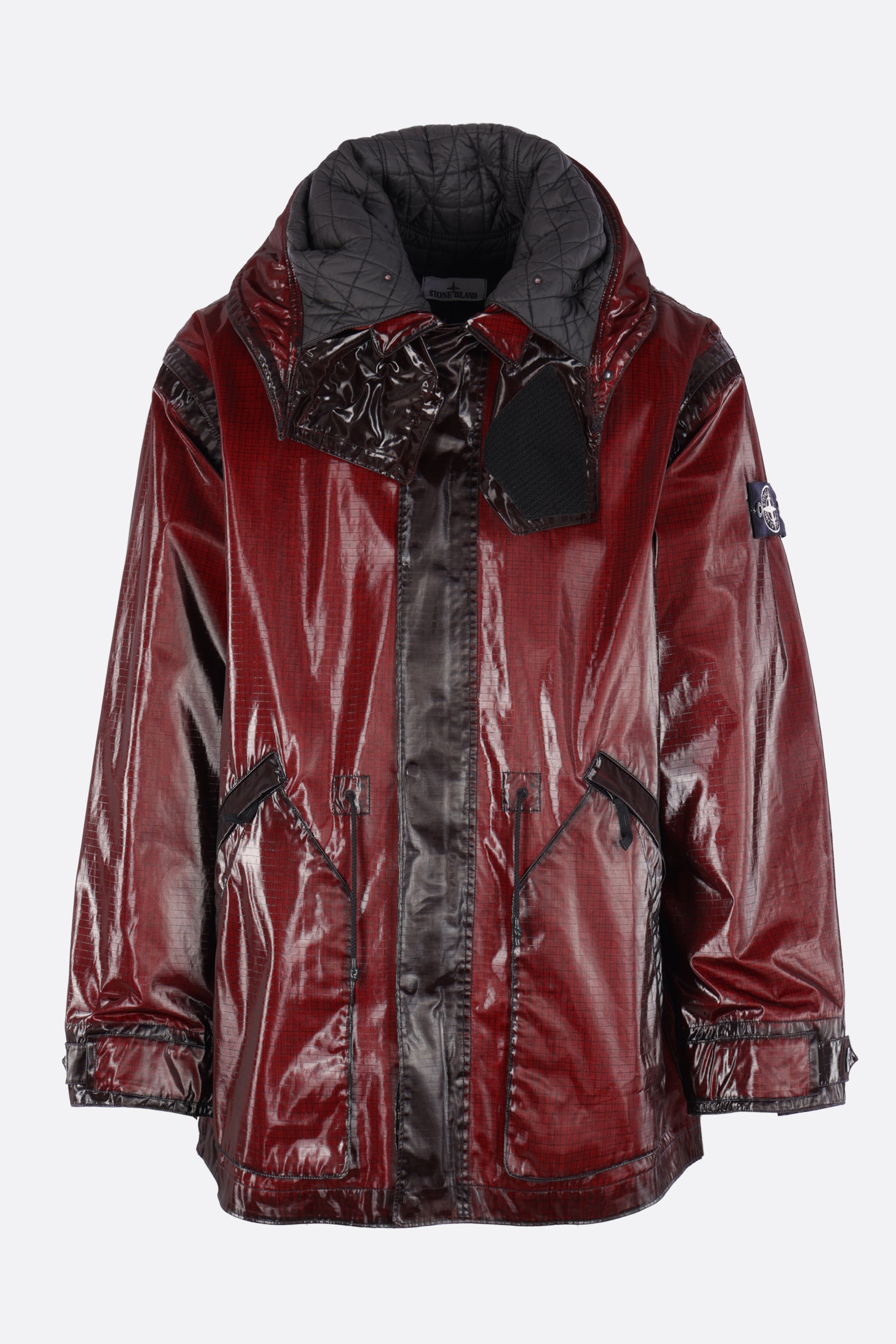 Uneven Ripstop Prismatico parka