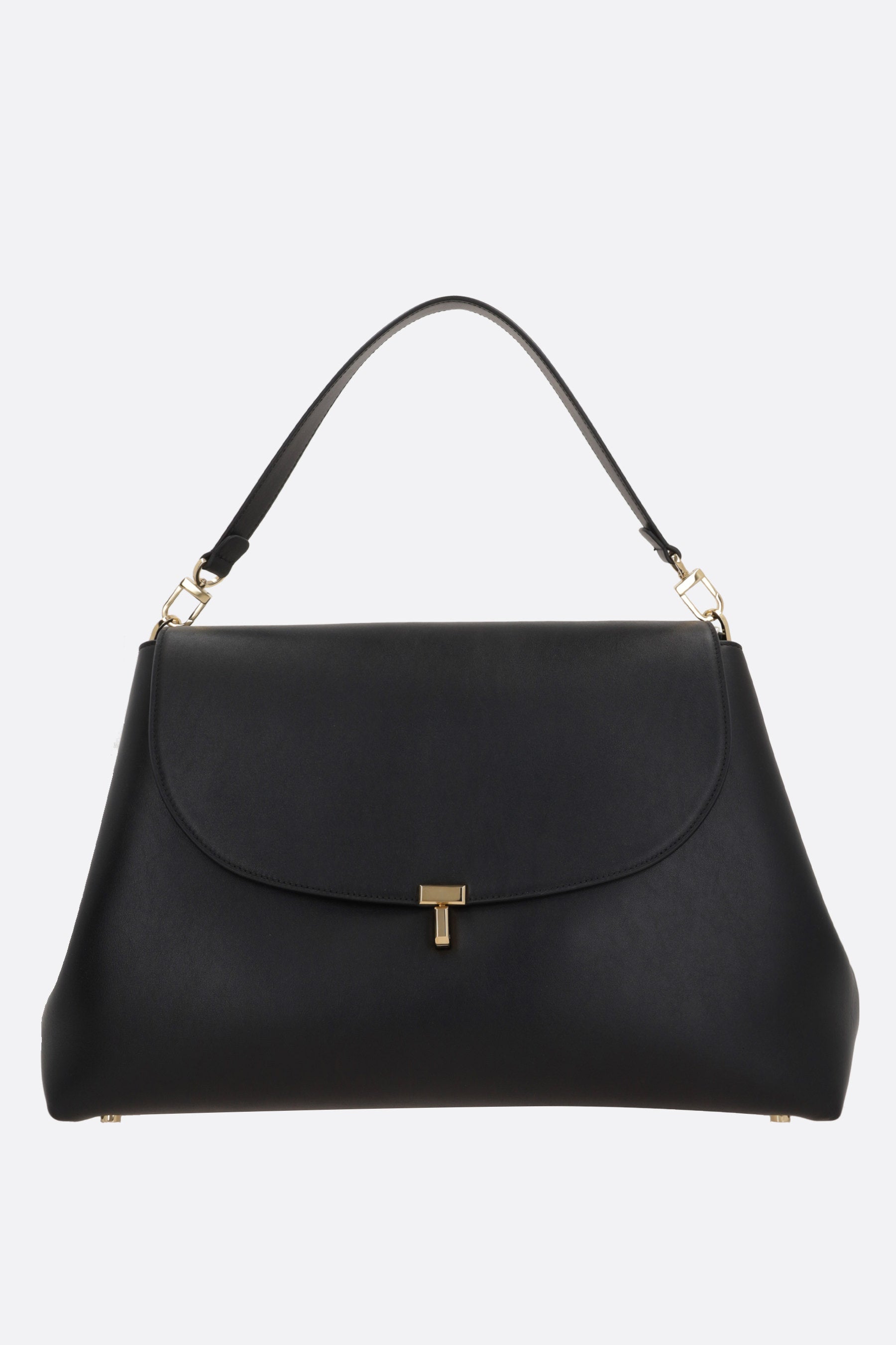 T-Lock shoulder bag in smooth leather