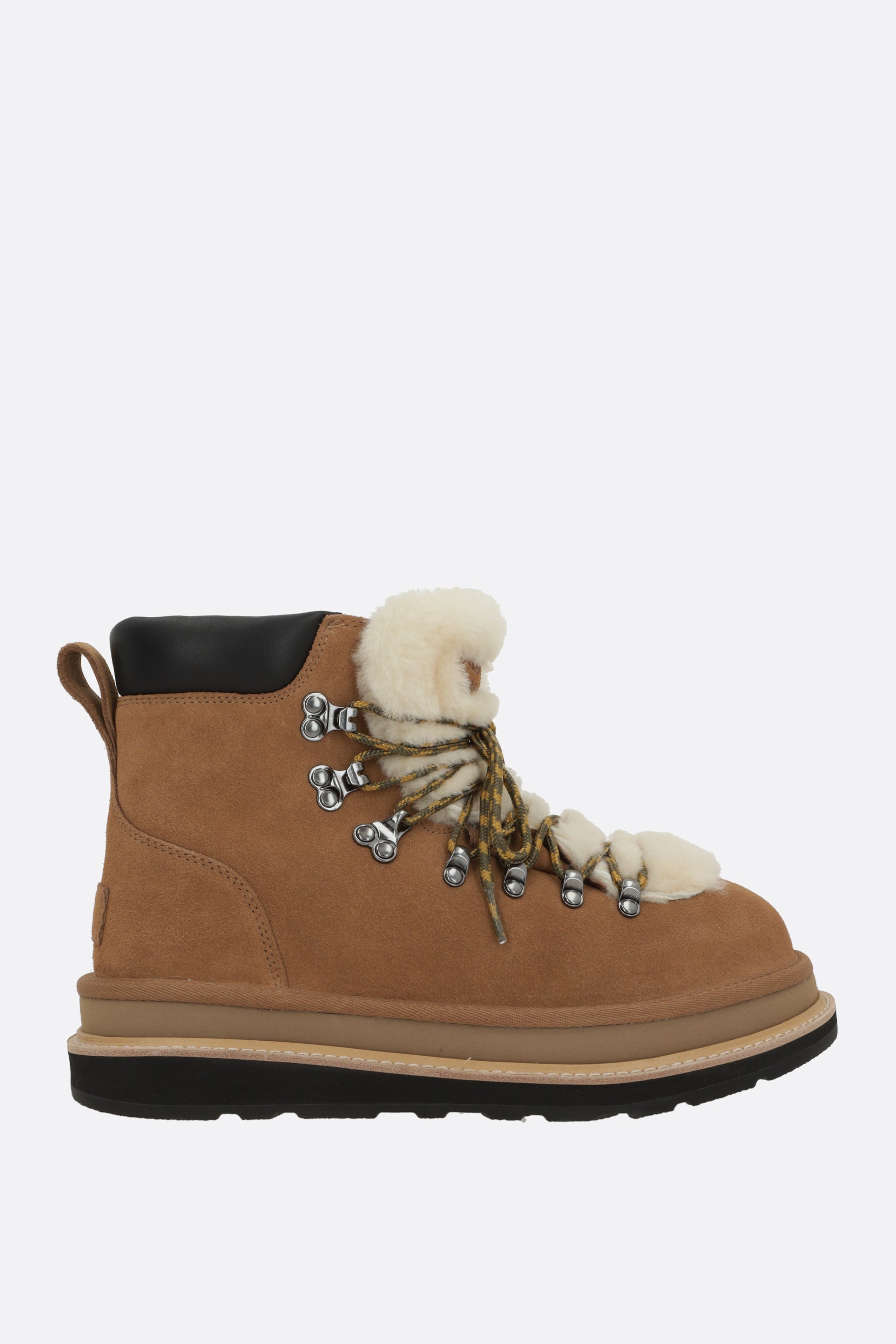 Ugg Sacai Hiker ankle boots in suede and shearling