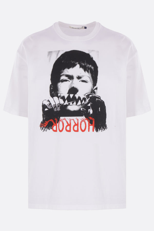 cotton oversized t-shirt with graphic print