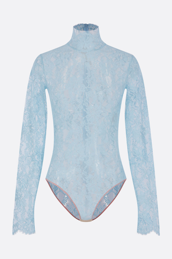 floral lace bodysuit