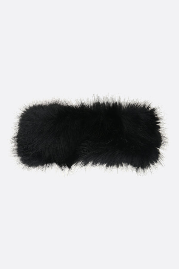 faux fur headband