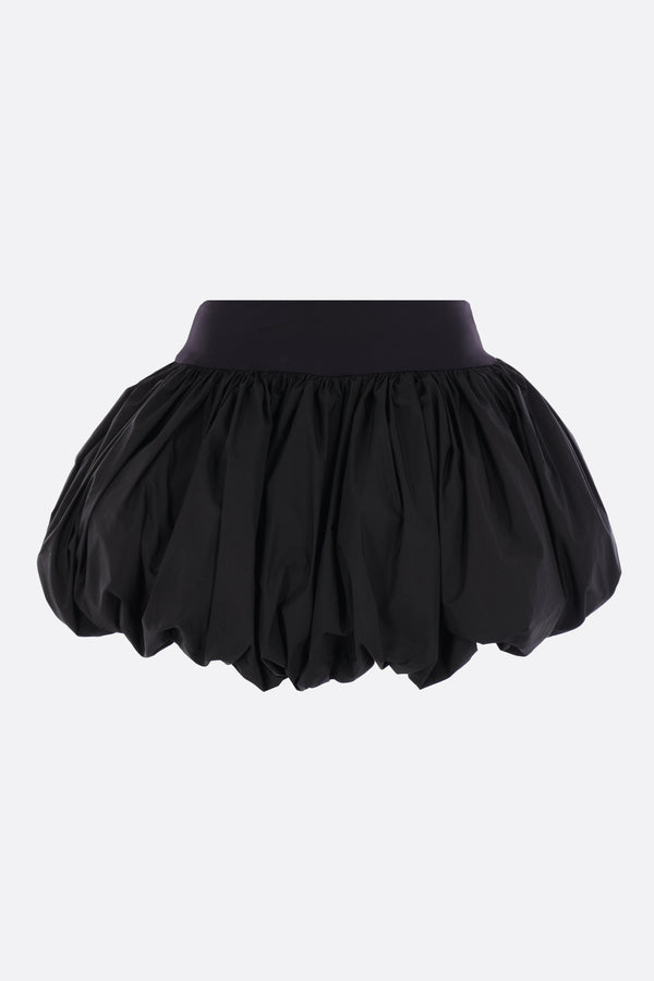 pouf skirt in technical faille