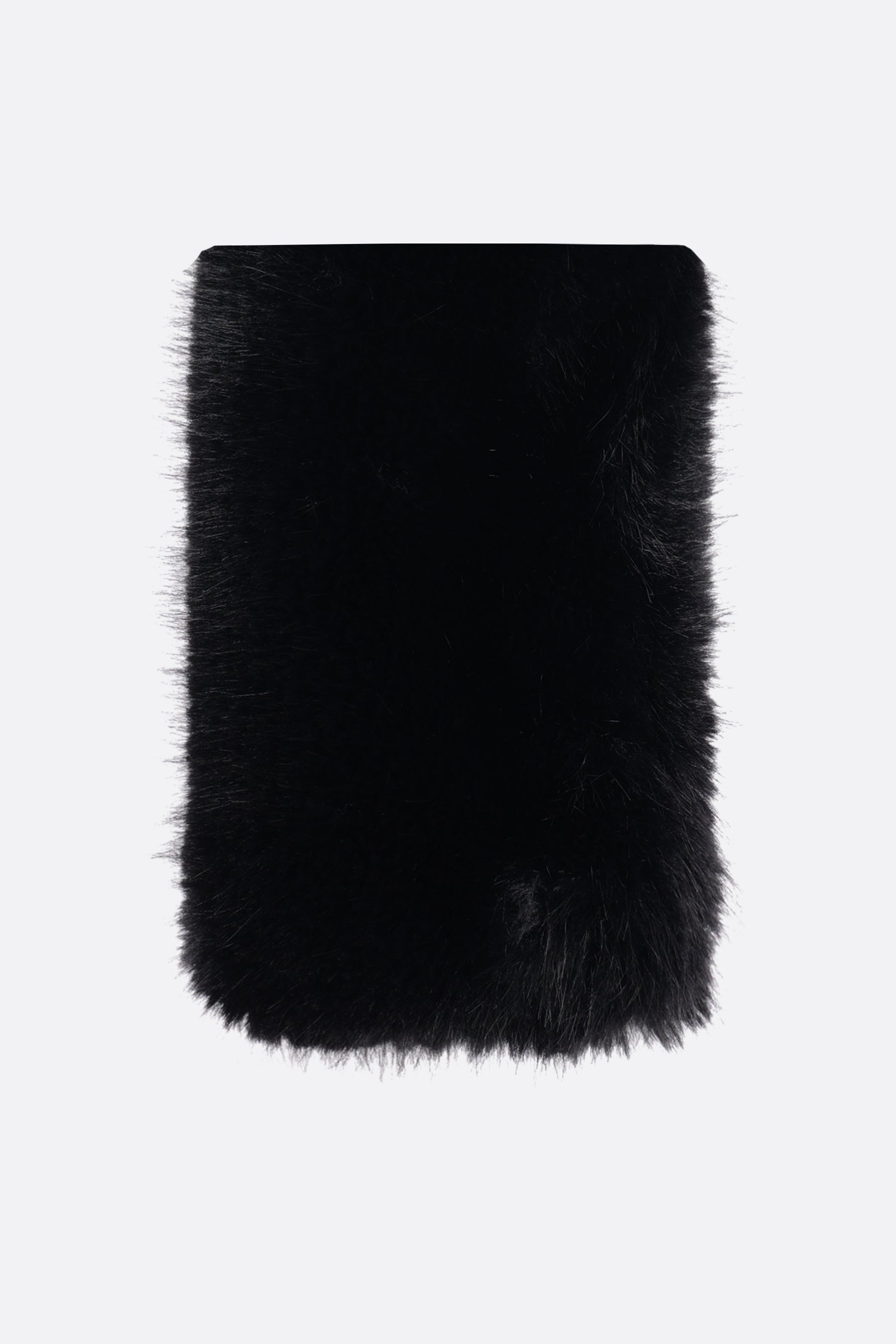 sciarpa extra long in ecopelliccia