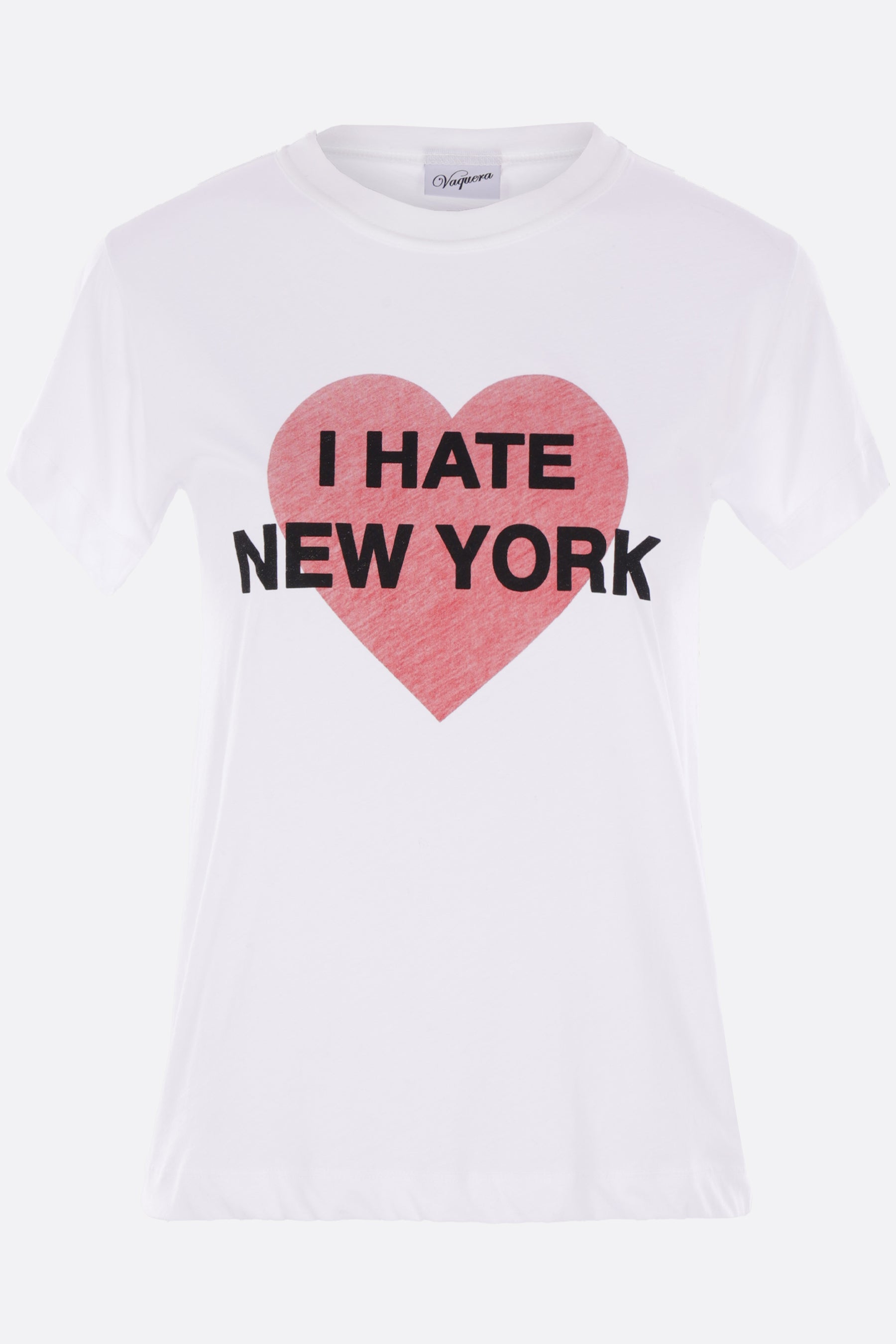 "I Hate New York" cotton T-shirt