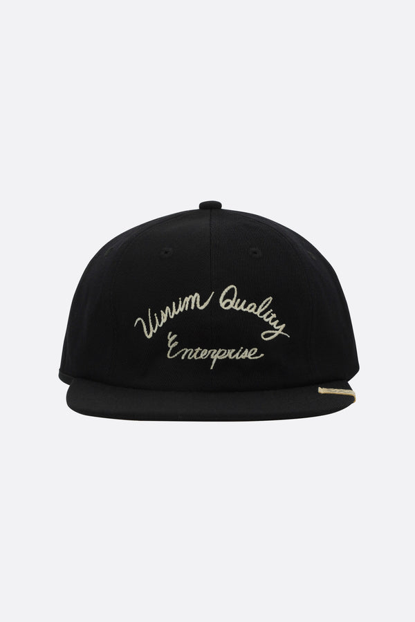 Excelsior II baseball cap in wool and linen