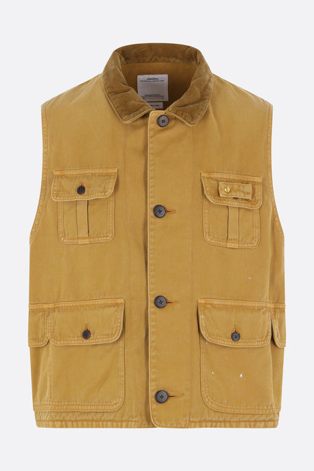 Matto hunting vest in denim