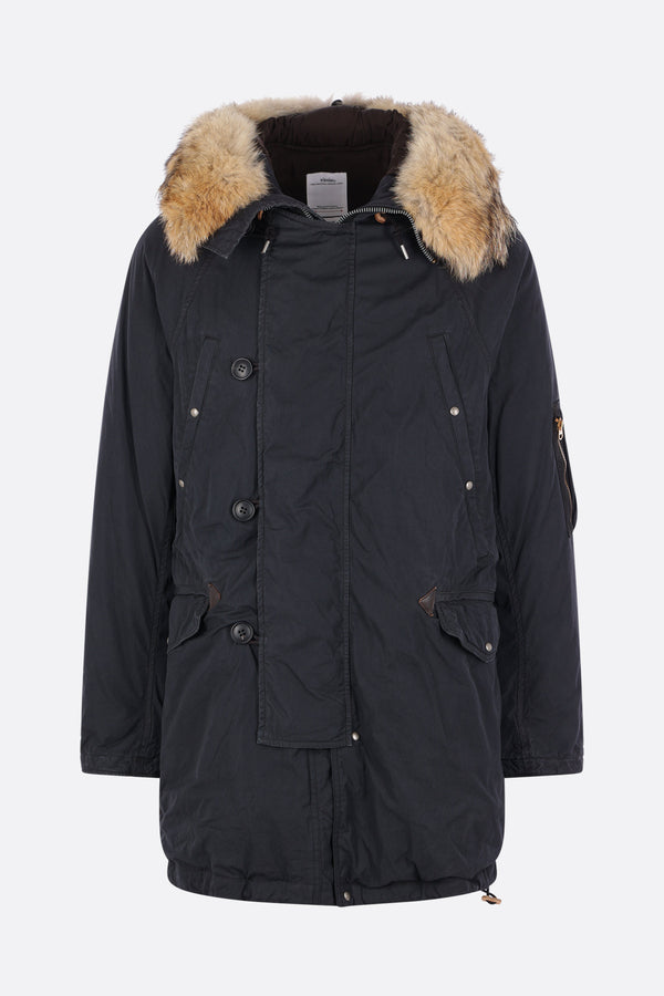 piumino Valdez in cotone tecnico