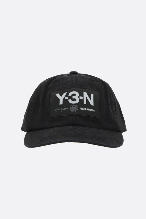 Y-3 NBHD baseball cap in gabardine