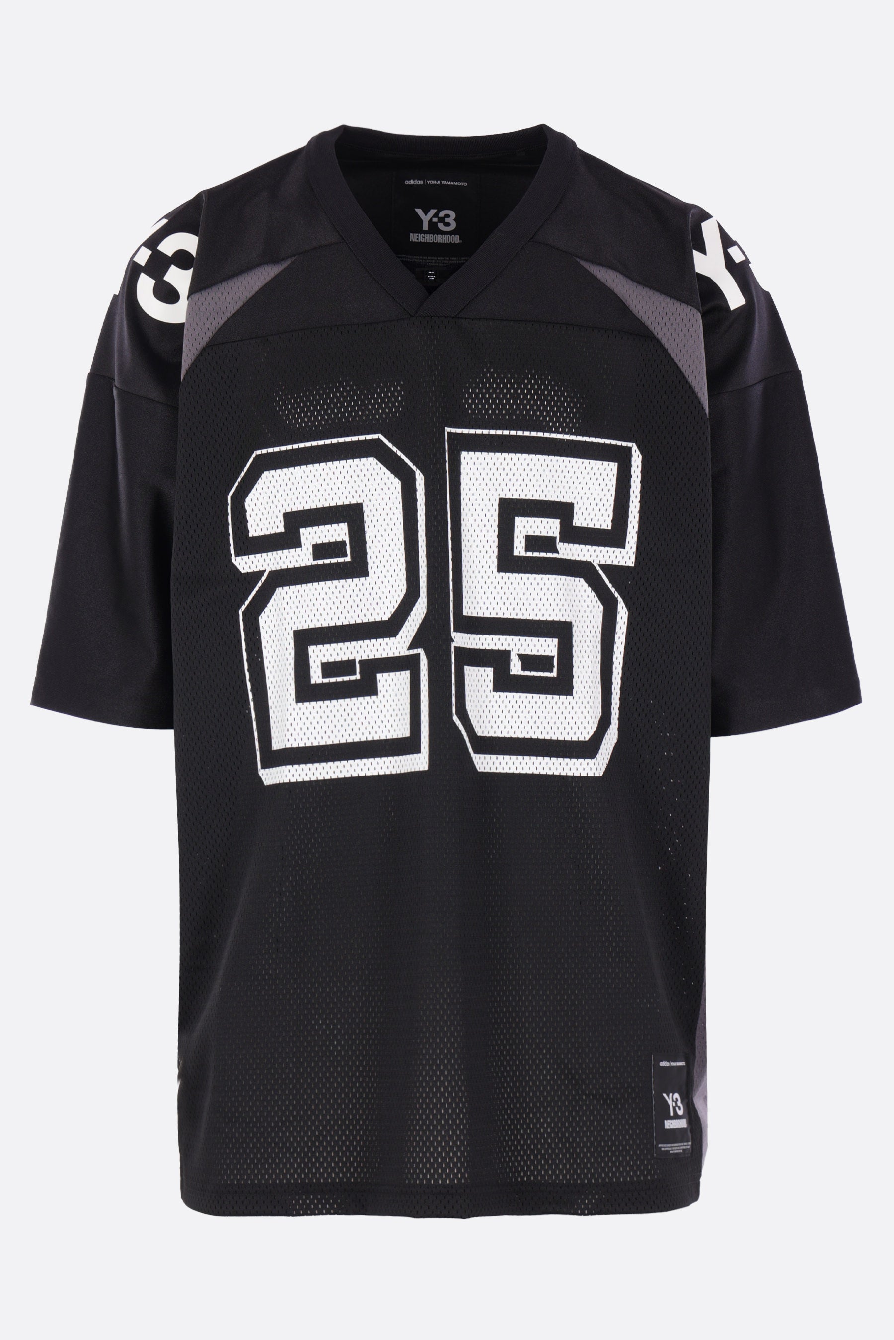 NBHD Football t-shirt in technical jersey and mesh