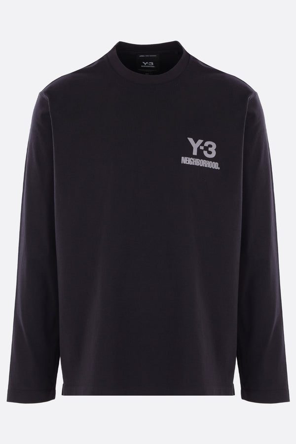NBHD Logo long-sleeve t-shirt in cotton