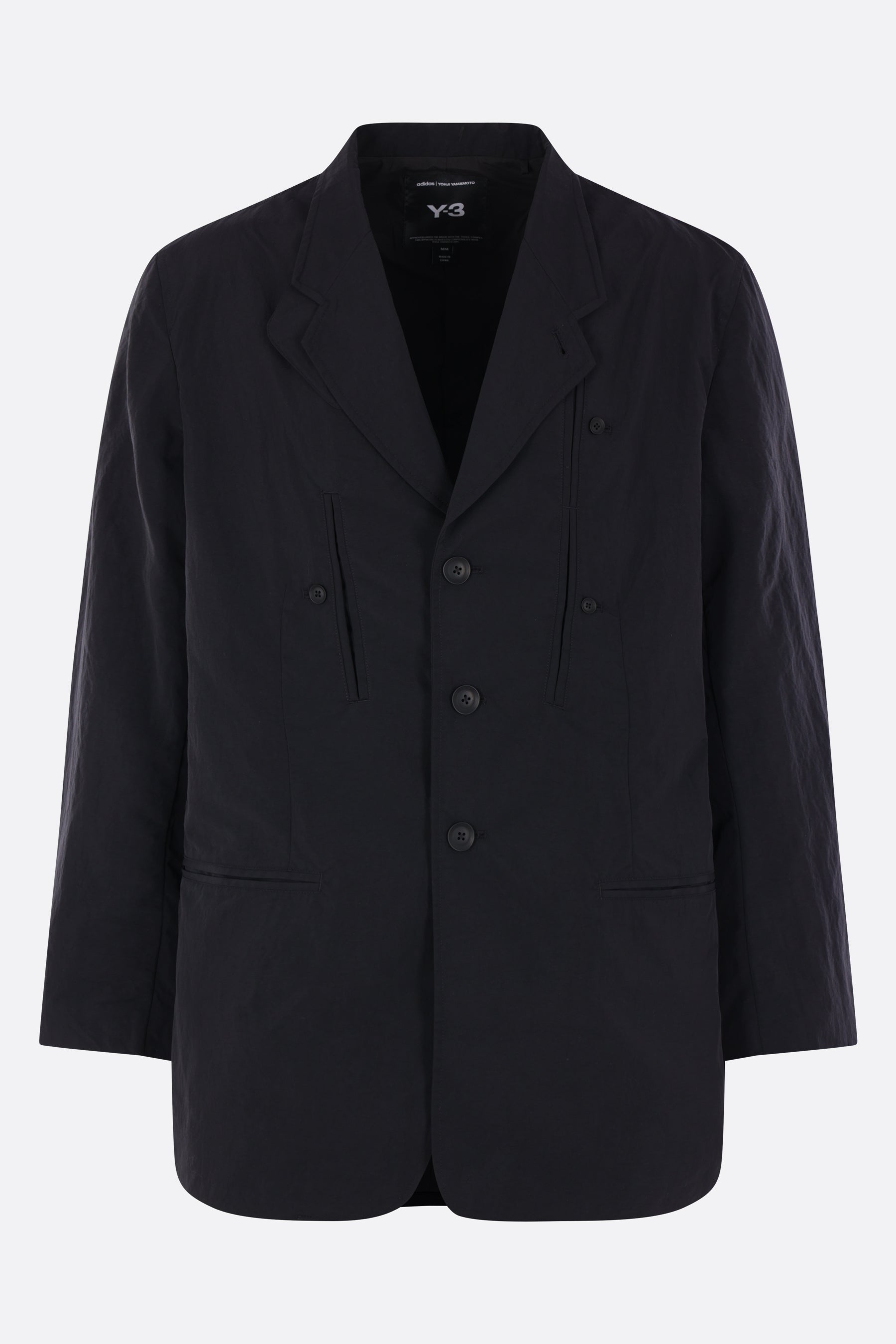 Y-3 single-breasted in nylon