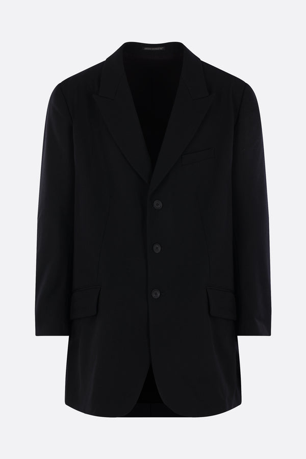 oversized jacket in wool