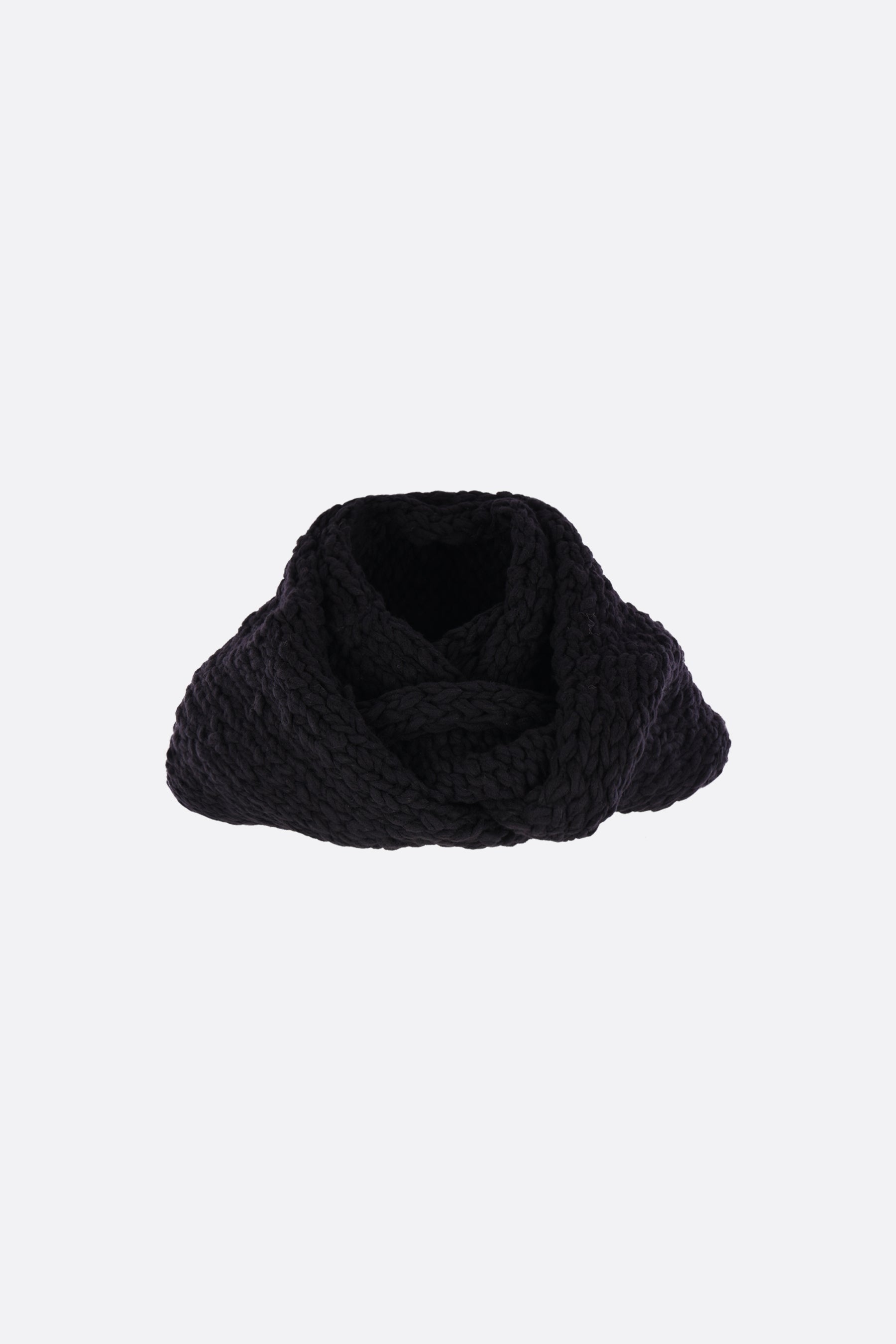 hand-woven knit snood