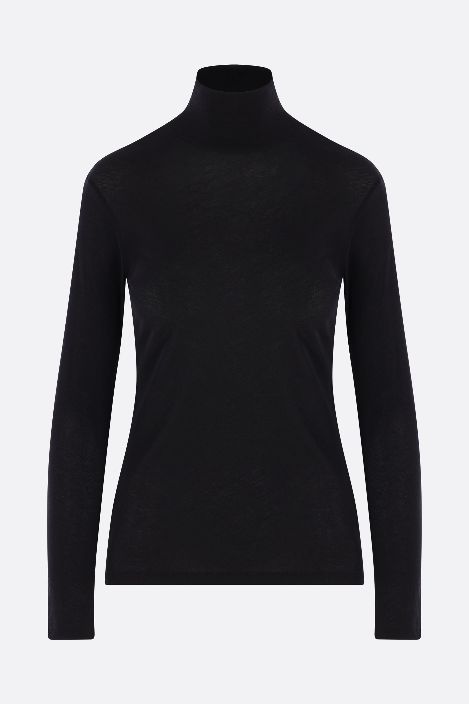 cotton jersey turtleneck