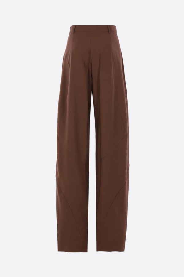 Tonir balloon trousers in wool