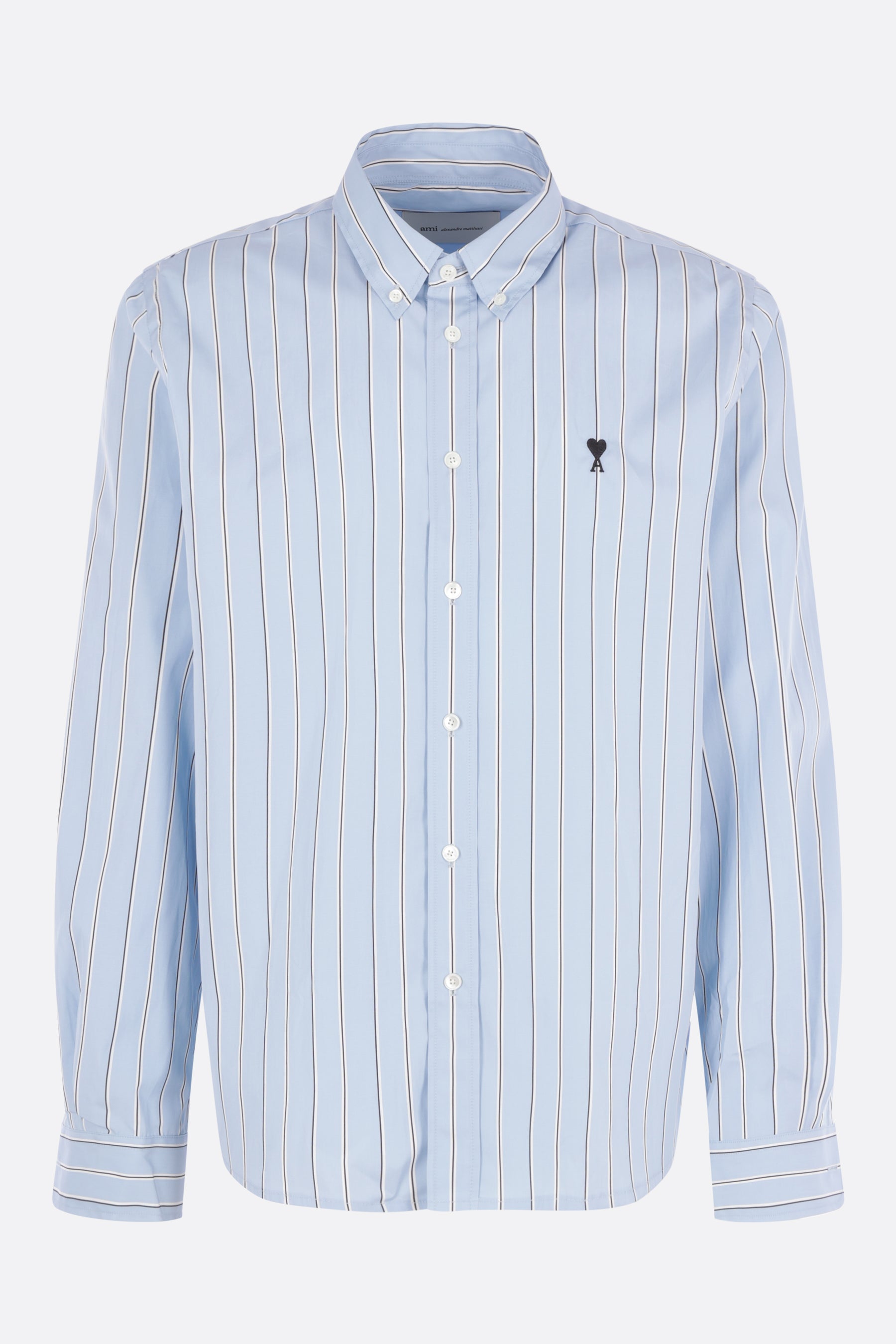 camicia Ami de Cœur in popeline a righe