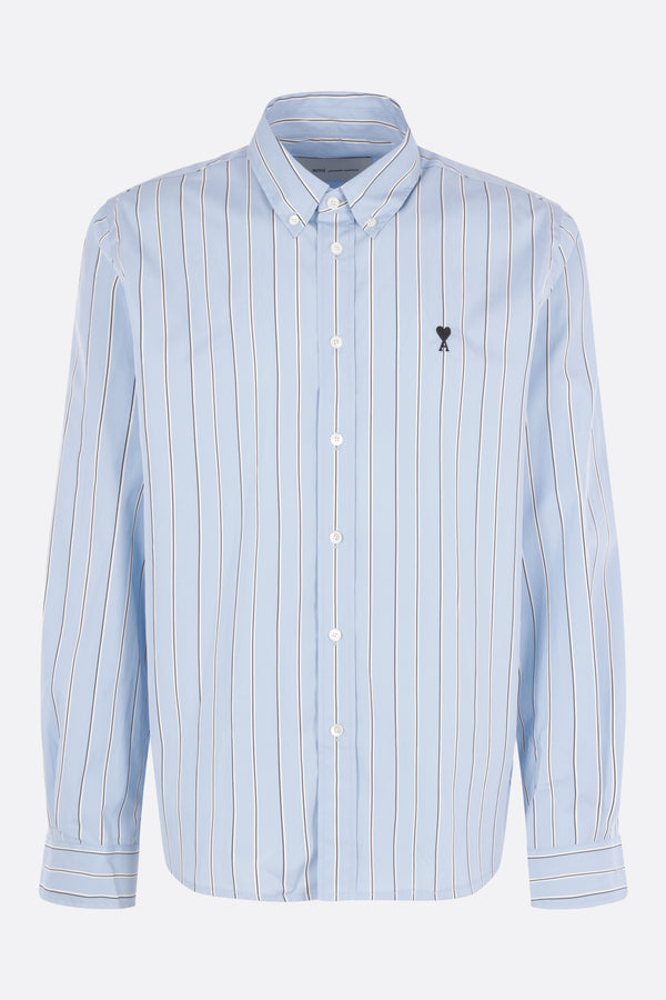 camicia Ami de Cœur in popeline a righe