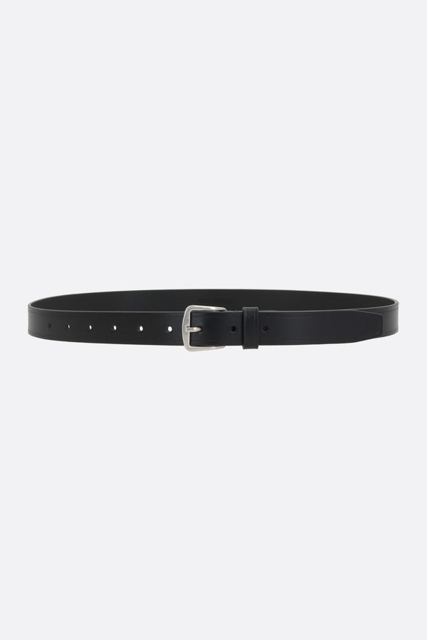Willow belt in smooth leather