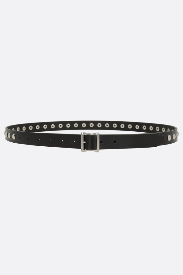 Rica belt in studded leather